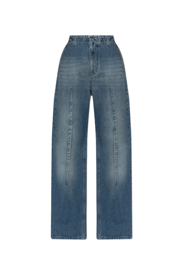 MM6 Maison Margiela Jeans with stitched seams on the legs